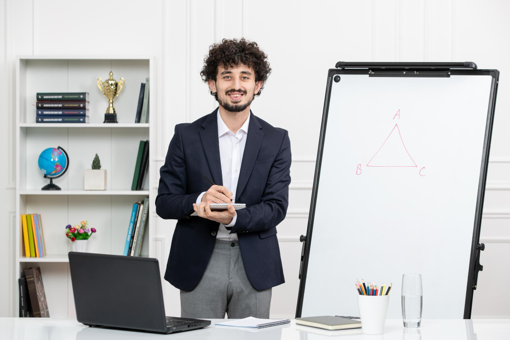 Teacher Inspiring Students